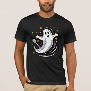 Lieve Dansende Geest Magische Bezem Sterren Hallow T-shirt