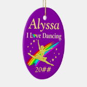 LIEVE DANSERES GEPERSONALISEERD ORNAMENT (Rechts)