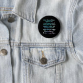 Lieve dansmoeder achter me die je grappige retro s ronde button 5,7 cm (In situ)