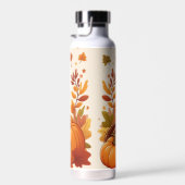 Lieve dinosaurus voor Thanksgiving Waterfles (Rechts)