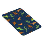 Lieve Dinosaurussen Patroon Magneet (Rechterzijde)