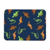 Lieve Dinosaurussen Patroon Magneet (Horizontaal)