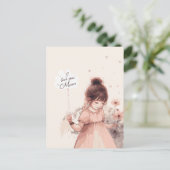 Lieve Dochter Liefde Mam Briefkaart (Staand voorkant)