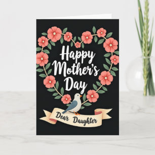 Lieve dochter Moederdag kaart