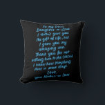 Lieve dochter van mijn beste dochter in de wet kussen<br><div class="desc">Lieve dochter van mijn beste dochter in de wet</div>