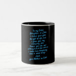 Lieve dochter van mijn beste dochter in de wet tweekleurige koffiemok<br><div class="desc">Lieve dochter van mijn beste dochter in de wet</div>