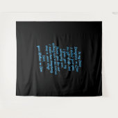 Lieve dochter van mijn beste dochter in de wet wandkleed (Voorkant (horizontaal))