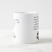 Lieve Dog Dad Ma Personalized Pet Name Coffee Mok (Voorkant)