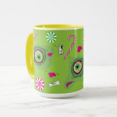 Lieve dood en Snoep! Mok (Voorkant links)