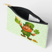 Lieve/drollige kabouter St. Patrick's Day Etui (Open)