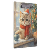 Lieve Droompjes Kerstkat Klembord (Rechts)