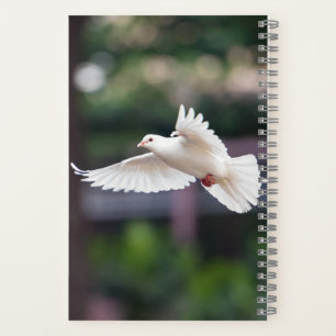 Lieve Duif Witte Duif Liefde & Vrede Symbool Vogel Notitieboek