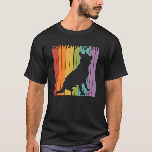 Lieve Duitse Herdershond Eigenaar T-shirt (Voorkant)