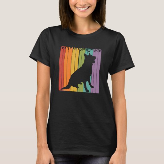 Lieve Duitse Herdershond Eigenaar T-shirt (Voorkant)