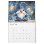 Lieve Dwergen 2027 Middelgrote Tweepagina Kalender (Jan 2027)