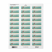 Lieve Dwergen, Strand Etiket (Full Sheet)