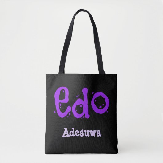 Lieve Edo-stam Tote Bag (Voorkant)