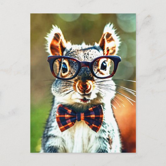 Lieve eekhoorn briefkaart (Voorkant)