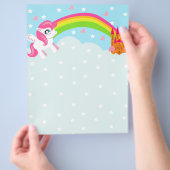 lieve eenhoorn Flyer (Hand)