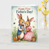 Lieve eerste Vaderdag kaart (Gele Bloem)