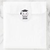 Lieve eindexamenklas 2026 sticker voor afgestudeer (Tas)