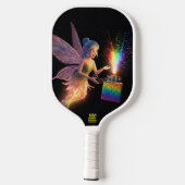 Lieve Elfen Bruiloftsborrel Pickleball Paddle (Achterkant)