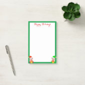 Lieve elfen op wit post-it® notes (Kantoor)
