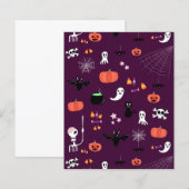 Lieve en enge Halloween-kunst (Voorkant / Achterkant)