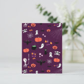 Lieve en enge Halloween-kunst (Staand voorkant)