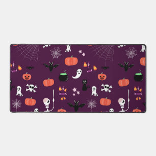 Lieve en enge Halloween-kunst Bureaumat