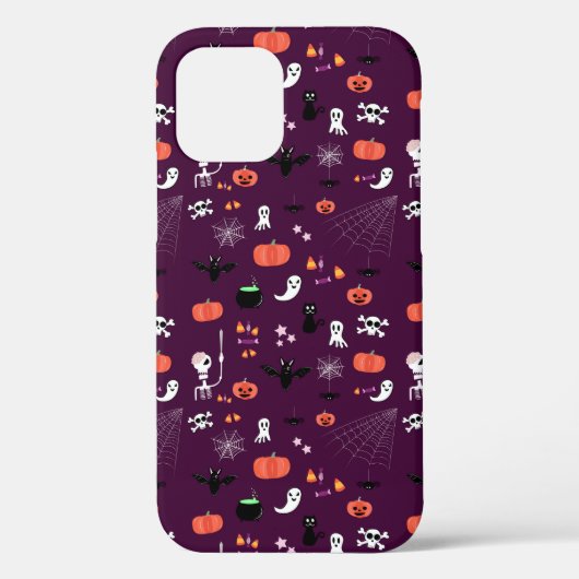 Lieve en enge Halloween-kunst Case-Mate iPhone Case (Achterkant)