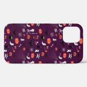 Lieve en enge Halloween-kunst Case-Mate iPhone Case (Achterkant (horizontaal))