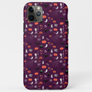 Lieve en enge Halloween-kunst Case-Mate iPhone Case