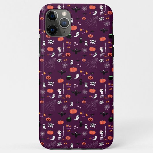 Lieve en enge Halloween-kunst Case-Mate iPhone Case (Achterkant)