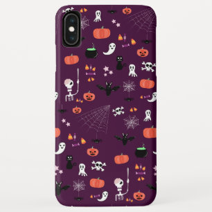 Lieve en enge Halloween-kunst Case-Mate iPhone Case