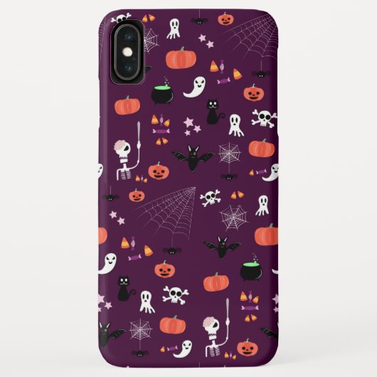 Lieve en enge Halloween-kunst Case-Mate iPhone Case (Achterkant)