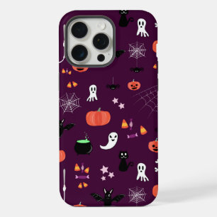 Lieve en enge Halloween-kunst iPhone 15 Pro Max Case