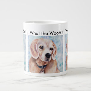 Lieve en zachte Beagle Grote Koffiekop