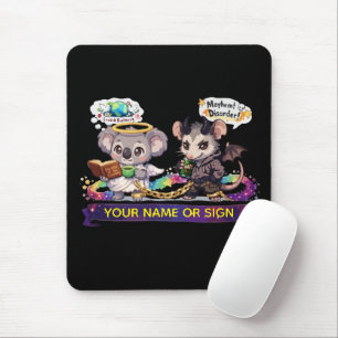 Lieve Engel Koala en Chaos Opossum - Liefde & Chao Muismat
