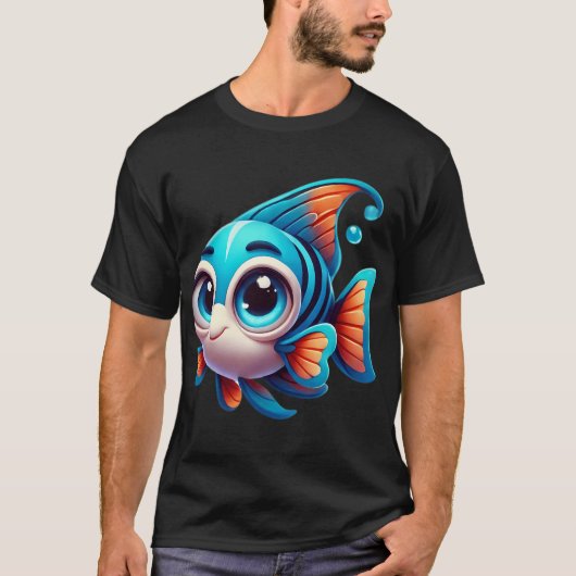 Lieve engelvis t-shirt (Voorkant)