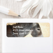 Lieve ezel etiket (Insitu)