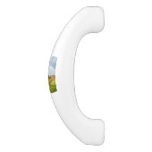 Lieve familie onder de regenboog keramische kastgreep (Zijkant)