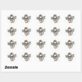 Lieve Fantasievolle Fee Stickers (Vel)