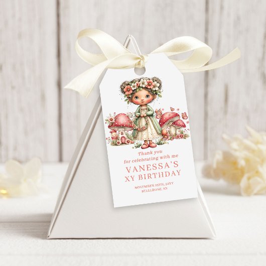 Lieve Fee 2e Verjaardag Blos Bloemen Favoriet Cadeaulabel