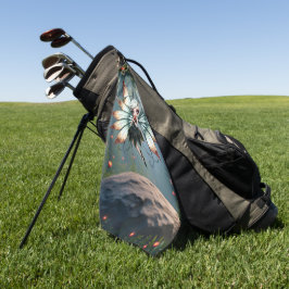 Lieve Feeënbeschermer in Magisch Woud Golfhanddoek