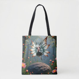 Lieve Feeënbeschermer in Magisch Woud Tote Bag
