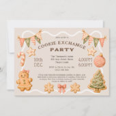 Lieve Festieve Cookie Uitwisseling Feest Kaart (Voorkant)