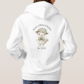 Lieve Gans Persoonlijke Docent Hoodie (Achterkant)