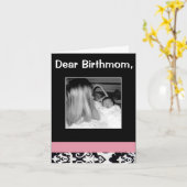 Lieve Geboorte Mam kaart (Gele Bloem)