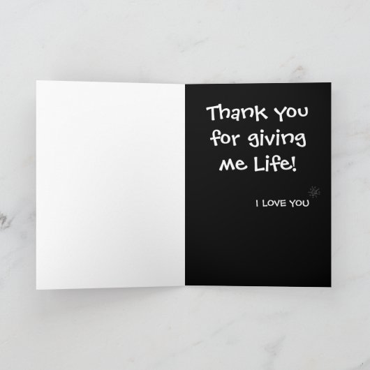 Lieve Geboorte Moeder Kaart (Binnen)